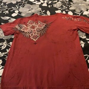 Affliction V Neck T-shirt